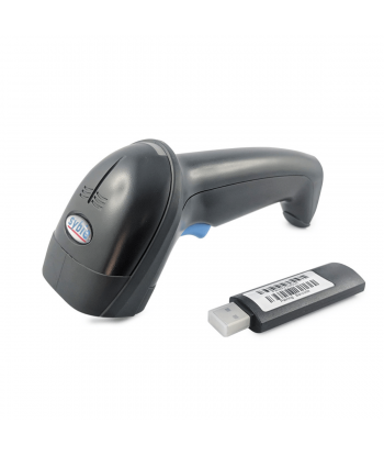 Syble XB-5055RA Lector 1D Laser Inalámbrico, Dongle USB